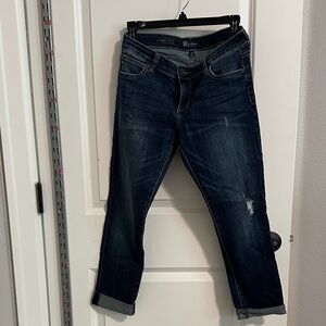 Kut from the Kloth Dark Wash Ankle Jeans